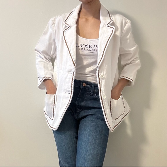 Chadwicks White Blazer - Picture 3 of 4